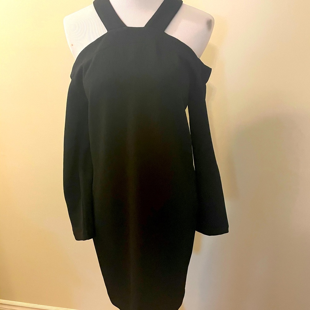 Nomia cut out shoulder dress